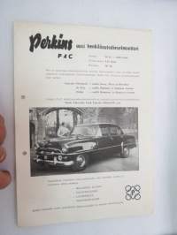 Perkins P4C uusi henkilöautodieselmoottori / Perkins dieselmoottoreiden rakenne-etuja -myyntiesite / brochure