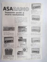 ASAradio - ASAvisio ASA radio &amp; TV myyntiesite / brochure