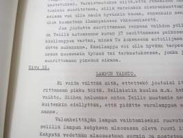 Hansa 1100 käyttö- ja huolto-ohjeita -owner´s manual