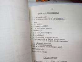 Hansa 1100 käyttö- ja huolto-ohjeita -owner´s manual