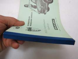 NSU Prinz henkilöauto käyttöohjekirja -owner´s manual