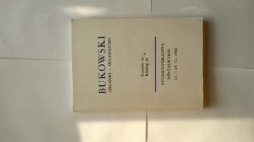 Bukowski Syyshuutokauppa 13.-14.11. 1982, Luettelo no 6