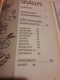 123 sotavuosien  ruokaohjetta/ Jouni Kalliniemi 2005.