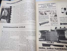 Suomen Kuvalehti 1965 nr 19, ilmestynyt 8.5.1965, sis. mm. seur. artikkelit / kuvat / mainokset; Kansikuva &quot;Kukkia äidille&quot;, Hangon keksit, He ajattelevat