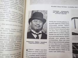 Suomen Kuvalehti 1965 nr 19, ilmestynyt 8.5.1965, sis. mm. seur. artikkelit / kuvat / mainokset; Kansikuva &quot;Kukkia äidille&quot;, Hangon keksit, He ajattelevat