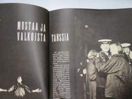 Suomen Kuvalehti 1965 nr 19, ilmestynyt 8.5.1965, sis. mm. seur. artikkelit / kuvat / mainokset; Kansikuva &quot;Kukkia äidille&quot;, Hangon keksit, He ajattelevat