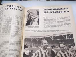 Suomen Kuvalehti 1965 nr 19, ilmestynyt 8.5.1965, sis. mm. seur. artikkelit / kuvat / mainokset; Kansikuva &quot;Kukkia äidille&quot;, Hangon keksit, He ajattelevat