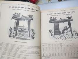 Julius Tallberg - Katalog nr 3 - Arbetsmaskiner för järn- och metallindustrin -metal work machines catalog