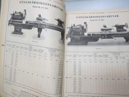 Julius Tallberg - Katalog nr 3 - Arbetsmaskiner för järn- och metallindustrin -metal work machines catalog