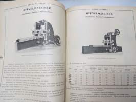 Julius Tallberg - Katalog nr 3 - Arbetsmaskiner för järn- och metallindustrin -metal work machines catalog