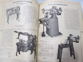 Julius Tallberg - Katalog nr 3 - Arbetsmaskiner för järn- och metallindustrin -metal work machines catalog