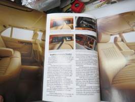 Mercedes-Benz 380 SE, 380 SEL, 500 SE, 500 SEL 1985 -myyntiesite