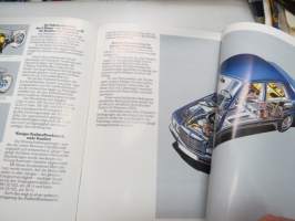 Mercedes-Benz 380 SE, 380 SEL, 500 SE, 500 SEL 1985 -myyntiesite
