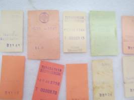Osuuskauppa ym. kassakuitteja 15 kpl  / cash register receipts