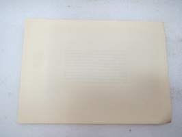 Nirvanlinna Oy, Tampere 19??, 500 mk -osakekirja / share certificate