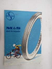Semperit M &amp; S däck för mopeder -rengasmainos / tyre brochure