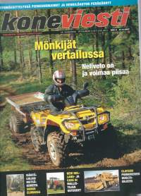 Koneviesti  2007 nr 9 /pienkuormaimet, henkilöauton peräkärryt