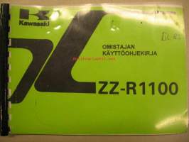 Kawasaki ZZ-R1100 käyttöohjekirja