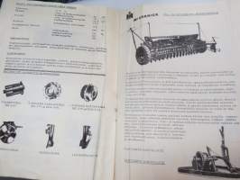 McCormick traktorikylvökoneet SD &quot; &amp; 10 - SD 2 &amp; 70, SB-230, SC-275, SCA-360 -myyntiesite / brochure