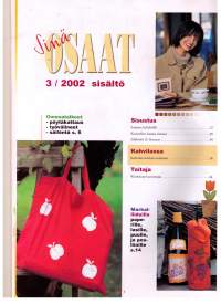 Sinä osaat. käsityölehti./ numero 3. 2002. Kaavat tallella  ja  avaamatta.