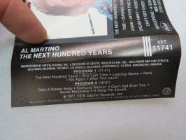 Al Martino - The Next Hundred Years, Capitol 4XT-11741 -C-kasetti / C-cassette