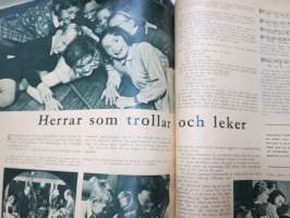 Husmodern - Julnummer, pärmbild av Carl Larsson (+ artikel av honom), innehåller flera olika artiklar och illustrationer samt reklam -christmas issue, in swedish