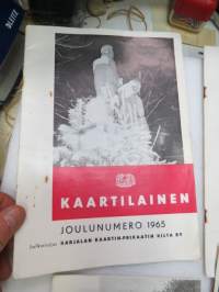 Kaartilainen - Karjalan Kaartin-Prikaatin Kilta ry lehtiä vv. 1963-1973 13 kpl -SA-Finnish Army military unit magines