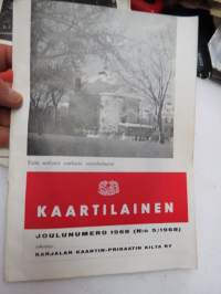 Kaartilainen - Karjalan Kaartin-Prikaatin Kilta ry lehtiä vv. 1963-1973 13 kpl -SA-Finnish Army military unit magines
