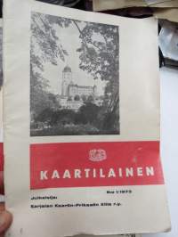 Kaartilainen - Karjalan Kaartin-Prikaatin Kilta ry lehtiä vv. 1963-1973 13 kpl -SA-Finnish Army military unit magines