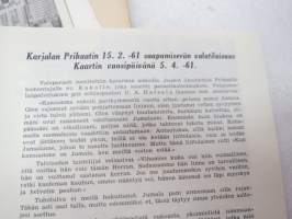 Kaartilainen - Karjalan Kaartin-Prikaatin Kilta ry lehtiä vv. 1963-1973 13 kpl -SA-Finnish Army military unit magines