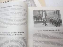 Kaartilainen - Karjalan Kaartin-Prikaatin Kilta ry lehtiä vv. 1963-1973 13 kpl -SA-Finnish Army military unit magines