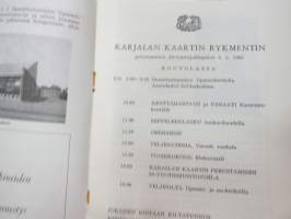 Kaartilainen - Karjalan Kaartin-Prikaatin Kilta ry lehtiä vv. 1963-1973 13 kpl -SA-Finnish Army military unit magines