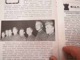 Kaartilainen - Karjalan Kaartin-Prikaatin Kilta ry lehtiä vv. 1963-1973 13 kpl -SA-Finnish Army military unit magines
