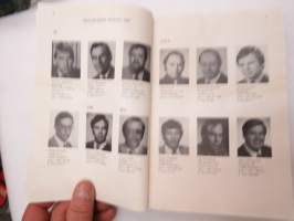 Autourheilun sääntökirja ja kilpailukalenteri 1985 -rules and calendar for car motor sports in Finland
