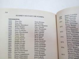Autourheilun sääntökirja ja kilpailukalenteri 1985 -rules and calendar for car motor sports in Finland