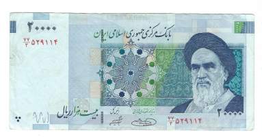 Iran 20 000 Rials 2004- seteli