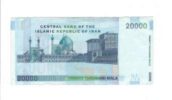 Iran 20 000 Rials 2004- seteli