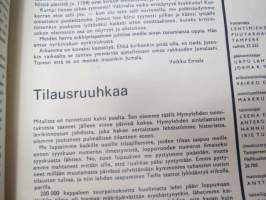 Hymy lehti 1967 nr 10 lokakuu, sis. mm. seur. artikkelit / kuvat / mainokset; Kansikuva Liana Kaarina (kuvannut J. Poutanen), Harri Piitulainen - Kolmen vuoden