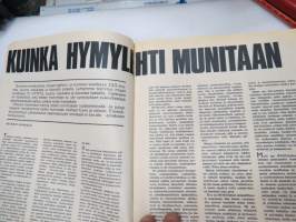 Hymy lehti 1967 nr 10 lokakuu, sis. mm. seur. artikkelit / kuvat / mainokset; Kansikuva Liana Kaarina (kuvannut J. Poutanen), Harri Piitulainen - Kolmen vuoden