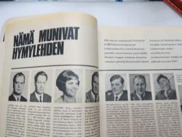 Hymy lehti 1967 nr 10 lokakuu, sis. mm. seur. artikkelit / kuvat / mainokset; Kansikuva Liana Kaarina (kuvannut J. Poutanen), Harri Piitulainen - Kolmen vuoden