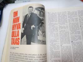 Hymy lehti 1967 nr 10 lokakuu, sis. mm. seur. artikkelit / kuvat / mainokset; Kansikuva Liana Kaarina (kuvannut J. Poutanen), Harri Piitulainen - Kolmen vuoden