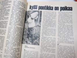Hymy lehti 1967 nr 10 lokakuu, sis. mm. seur. artikkelit / kuvat / mainokset; Kansikuva Liana Kaarina (kuvannut J. Poutanen), Harri Piitulainen - Kolmen vuoden