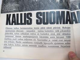 Hymy lehti 1967 nr 10 lokakuu, sis. mm. seur. artikkelit / kuvat / mainokset; Kansikuva Liana Kaarina (kuvannut J. Poutanen), Harri Piitulainen - Kolmen vuoden