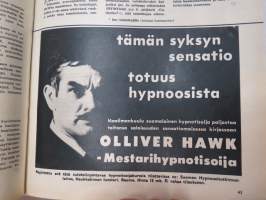 Hymy lehti 1967 nr 10 lokakuu, sis. mm. seur. artikkelit / kuvat / mainokset; Kansikuva Liana Kaarina (kuvannut J. Poutanen), Harri Piitulainen - Kolmen vuoden