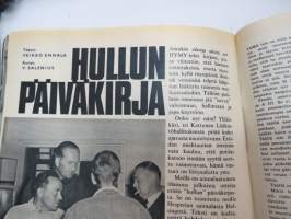 Hymy lehti 1967 nr 10 lokakuu, sis. mm. seur. artikkelit / kuvat / mainokset; Kansikuva Liana Kaarina (kuvannut J. Poutanen), Harri Piitulainen - Kolmen vuoden