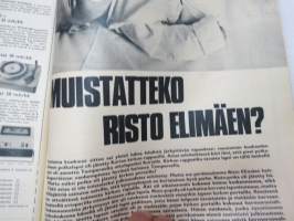 Hymy lehti 1967 nr 10 lokakuu, sis. mm. seur. artikkelit / kuvat / mainokset; Kansikuva Liana Kaarina (kuvannut J. Poutanen), Harri Piitulainen - Kolmen vuoden