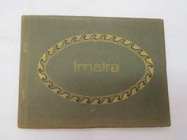 Imatra -kuvateos 1900-luvun alusta, sisältää 10 maisemakuvaa koskesta ja Valtionhotellista / pictures of Imatra tourist attractions early 1900´s