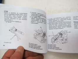 Honda CBR125RW moottoripyörä -omistajan käsikirja / owner´s manual