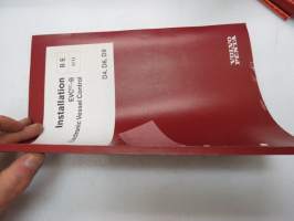 Volvo Penta IPS EVCec-C - Electronic Vessel Control B E 1(1) -asennusohjekirja englanniksi