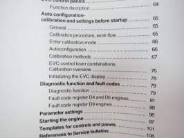 Volvo Penta IPS EVCec-C - Electronic Vessel Control B E 1(1) -asennusohjekirja englanniksi